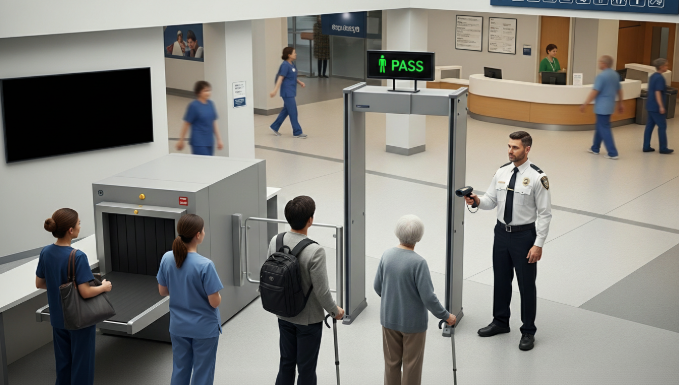 Hospital Weapons Screening: Where It Matters Most Fast