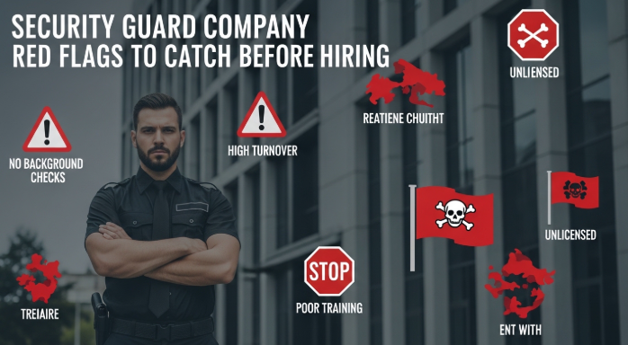Security Guard Company Red Flags to Catch Before Hiring