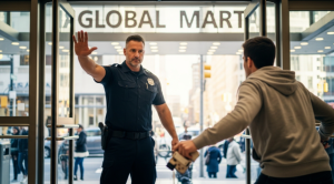 Front Door Hotspot: Where A Store Security Guard Stops Grab-And-Run