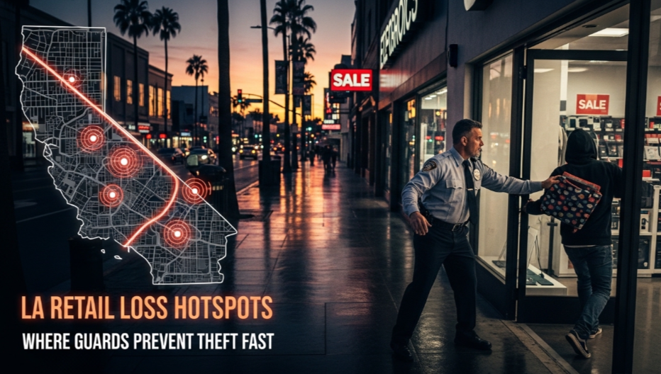 LA Retail Loss Hotspots Where Guards Prevent Theft Fast