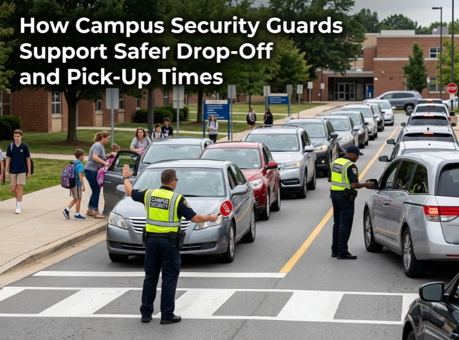 How Campus Security Guards Support Safer Drop-Off and Pick-Up Times